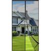 Velway Zanzariera Magnetica per Porta Finestra - 90 x 210 cm Tenda Zanzariera con Magneti, Rete Fine Traspirante, si Chiude da Sola, Facile da Installare, Zanzariere per Finestre e Porte da Balcone