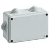 FAEG Scatola stagna di derivazione rettangolare con coperchio con viti in metallo 120x80x50mm con 6 passacavi IP55 FAEG- FG13414