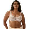 Naturana 87543 Reggiseno, Light Beige, 38C Donna