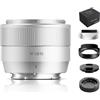 TTARTISAN 35 mm F1.8 II per obiettivi E-Mount Silver, AF 35 mm f/1.8 APS-C (E, argento)