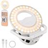 NEEWER ENTRY LEVEL VERSION N36 Selfie Ring Light Magnetica e Raffreddatore Cellulare Compatibile con MagSafe iPhone, Piccola Luce Riempimento LED Pieghevole Bicolore 4W 800mAh CRI80+ per Video Trucco
