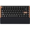 Keychron Poggiapolsi in Silicone per Polso e Palmo - 317mm (12.48") per Tastiere Meccaniche Layout 75% - Compatibile con K2 / K6 / K2 Pro / K6 Pro / K2 Max / K2 HE - Supporto per Digito Leggero con