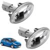 CFEWV 2 Pezzi Per Peugeot 107 Freccia Laterale Compatibile Con Citroën, C2, C3, C4, Per Peugeot Parter 107, 307, 407, Lato Sinistro E Destro, Luce Segnalazione, Indicatore Direzione.