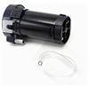 YIYDA Pompa d'aria Pompa d'aria per auto 12V Air Pump nero Pompa d'aria per motore Compressore d'aria moda impermeabile Compressore per clacson d'aria cromato per 12V clacson d'aria camion auto barca