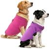 CUEMOON 2 Maglioncino per Cani e Gatti di Piccola Taglia, Gilet per Cani in Pile Elasticizzato Viola Rosa, M