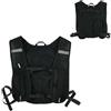 Nivofu Zaino da Corsa, Running Vest, Cinghie Pettorali Regolabili, Traspiranti Leggero Zaino Idratazione, Gilet Running Uomo Donna, Zaini da Corsa Riflettenti per Escursionismo Maratone (Nero)