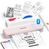 Phomemo M834 Stampante Portatile A4, Stampante Termica Portatile, Connessione Bluetooth e USB, Supporta Carta Termica A4 (210x297 mm), 80mm, per Smartphone e PC, Portatili, 300dpi
