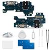 Extkry Connettore di Ricarica per Samsung Galaxy A32 4G Kit Riparazione | Porta di ricarica flat ricarica porta caricabatterie charging port microfono con kit di riparazione.