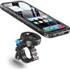 Cozycase Supporto Telefono Bici Moto Per iPhone 17 Pro Impermeabile - Metallo/Alluminio Porta Cellulare Navigatore Manubrio Mtb Bicicletta Monopattino Elettrico Scooter Mountain Bike Waterproof