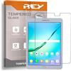 REY Pack 2x Pellicola salvaschermo per SAMSUNG GALAXY TAB S2 9.7 T813 T810, Pellicole salvaschermo Vetro Temperato 9H+, di qualità Premium Tablet