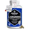 Vitamaze - amazing life L-Arginina Capsule ad Alto Dosaggio, 360 Capsule con B6, B12 + Acido Folico + Selenio + Piperina, Qualità Tedesca, Integratore Alimentare senza Additivi non Necessari