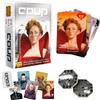 WFKKMEQ Coup Reform Card Game, Game from The World of The Resistance 2-6 Players 15 Min Card Games Family Games, Party Game for Kids and Adults