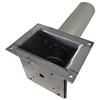 ROOwarMer Coclea trasporto pellet vite coclea per stufa a pellet caricatore carico pellet per motore stufa a legna