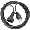 Brennenstuhl BS-1165010015-Alargador IP20 2m negro