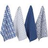 DII - Piatto in Cotone, Asciugamani Oversize, Perfetto per Ogni Giorno, Cucina, Vacanze e Regali di inaugurazione della casa, Blue Market, Strofinacci