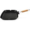 Excelsa Grigliosa Bistecchiera/Padella Grill Rettangolare, cm. 25 x 35
