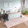 Mias Teppiche Mia's Teppiche Olivia per soggiorno/camera da letto lavabili - 60x110 cm, Rosa