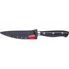 Master Class MasterClass Coltello multiuso, coltello da cucina piccolo Edgekeeper in acciaio inox autoaffilante, 11,5 cm (4,5), confezione a vongola, nero