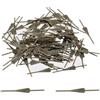 PATIKIL 34mm/1.34 Fermagli a Farfalla per Lampadari, 100 Pezzi Clip per Connettori per Lampadari in Rame per il Fissaggio di Parti di Cristalli, Sostituzioni di Lampadari, Bronzo