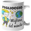 Colorfamily tazza mug Figlioccio sei la migliore del mondo idea regalo per il Figlioccio