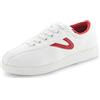 TRETORN Sneakers Donna Nylite Plus Canvas, Bianco/Rosso, 40.5 EU
