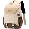 Amythe Zaino Scuola Ragazzi Teen 10 a 18 anni Grande Impermeabile 30 L, Marrone
