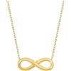 SOFIA MILANI - Collana Donna Argento 925 - Placcata in Oro - Ciondolo Infinito - 50113