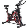 TechFit Cyclette da Camera SBK1500 - Cyclette stazionaria per interni con volano da 13 kg, attrezzatura per esercizi a casa, allenamento cardio, supporto per iPad