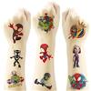 PAGASUS Amazing Friends - 100 tatuaggi temporanei per bambini, motivo: Spidey e i suoi super amici, 6 fogli