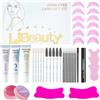 Libeauty Kit Laminazione Ciglia, Lash Lift Kit con Nuove Shield Open-Eye, Kit Laminazione Sopracciglia per Uso Domestico