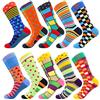 BISOUSOX Calzini Divertenti da Uomo Calze Uomo Fantasia Regalo per Gli Uomini Padre Marito Calzini Colorati di Cotone