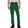 BWOLF Ares 100% Cotone Pantaloni da Lavoro Uomo Pantaloni da Lavoro, Verde/Nero, L