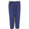 Suitsupply Brescia Uomo Pantaloni UK28R Blu Pura Lana Foderato Spacco Tasca