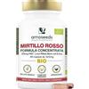 Amoseeds Mirtillo Rosso BIO | 5% PAC, Estratto ad Alta Concentrazione | Comfort Urinario, Reni, Vescica | Formula con Ribes Nero e Erica Bio | 60 capsule | Qualità Superiore