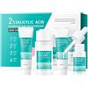 Alisvia Set Viso Anti-Brufoli Con Acido Salicilico, Tonico Idratante E Siero Concentrato, Trattamento Purificante Per Pelli Grasse E Miste, Riduce Pori Dilatati, Previene Nuove Imperfezioni