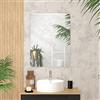 AURLANE Specchio da bagno, 60 x 80 cm, GO