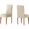 Martina Home Pack di 2 federe Schienale 24x30x6 cm Beige