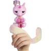 Fingerlings Snuggle Tails - Unicorno Rosa interattivo (Evie), con Coda soffice, Mini Bestie (Isla), Pennello e Adesivi