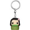 Funko Pop! Keychain: Demon Slayer - Nezuko N BSKT'n BSKT- Mini Figura in Vinile da Collezione Novità Portachiavi - Riempitivi per Calze - Idea Regalo - Merchandising Ufficiale - Anime Fans
