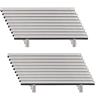 MARGUERASW 20 Pezzi maniglie per mobili da cucina acciaio inox -Mobili da Cucina maniglie a T per mobili Maniglie per armadietti distanza dei Fori 192mm