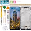 Gadget Troops Display per Samsung Galaxy A21S Kit di sostituzione dello | Kit tutto in uno con telaio, schermo HD+, per SM-A217F/DSN
