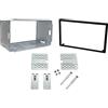 DYNAVIN Autoradio Universale Doppio 2 DIN Telaio in Metallo Kit di installazione per Autoradio Doppio Din, lettore DVD per auto, navigatore GPS; MFK-S