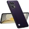 Topme Custodia Compatibile con OPPO Find X5 Pro (6.7) - Protezione Sicura e Elegante - Viola scuro
