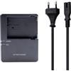 OCOIXINH LP-E8 Caricabatterie per LC-E8 batteria compatibile con Canon EOS Rebel T2i, T3i, T4i, T5i, 550D, 600D, 650D, 700D, Kiss X4, X5, X6i, X7i