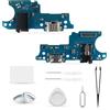 Extkry Connettore di Ricarica per Samsung Galaxy A03 Kit Riparazione | Porta di ricarica flat ricarica porta caricabatterie charging port microfono con kit di riparazione.