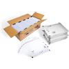 TRIFOO 100 buste imbottite per spedizione, 290 x 370 mm, formato DIN B4, formato H/8, H8, colore bianco