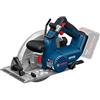 Bosch Professional Bosch PRO 18V System Sega circolare a batteria GKS18V-68-2 (incl. guida per tagli obliqui, lama per sega)