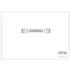 Corteco 19020130 Flessibile del freno | Compatibile con: FIAT IDEA, PUNTO, PUNTO Kasten/Schrägheck, LANCIA MUSA, YPSILON