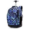 CONPHERON Zaino Trolley con Ruote per Studenti, impermeabile, Bambini Zaino Trolley Rolling Zaino da viaggio, 31x21x48 cm