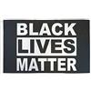 AZ FLAG Bandiera BLM Black Lives Matter 150x90 cm 2 Occhielli | Uso interno ed esterno bandiera decorativa Le vite dei neri contano doppie cuciture e bordi rinforzati poliestere 100D